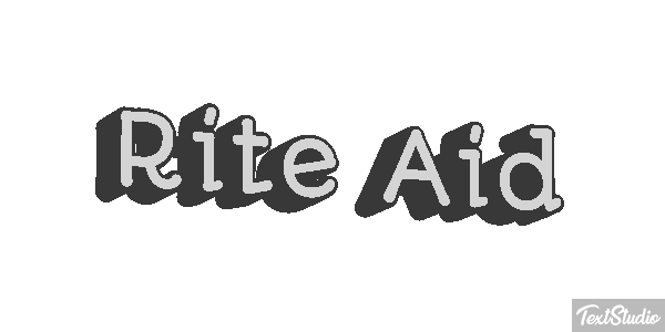 Rite Aid Text effect