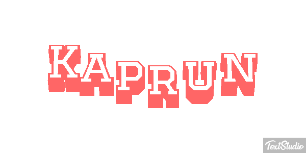 Kaprun Efekt tekstowy