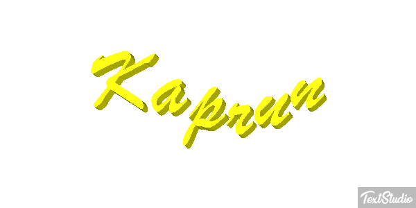 Kaprun Efekt tekstowy