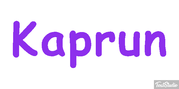 Kaprun Efekt tekstowy