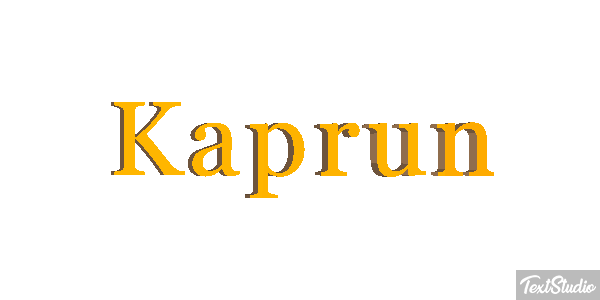 Kaprun Efekt tekstowy