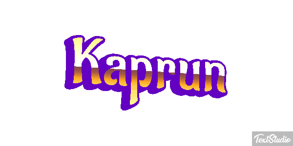 Kaprun Efekt tekstowy
