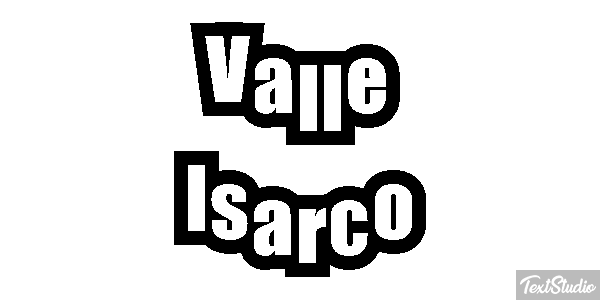 Valle Isarco Tekst effect