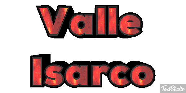 Valle Isarco Tekst effect