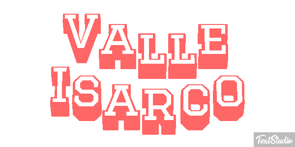 Valle Isarco Tekst effect