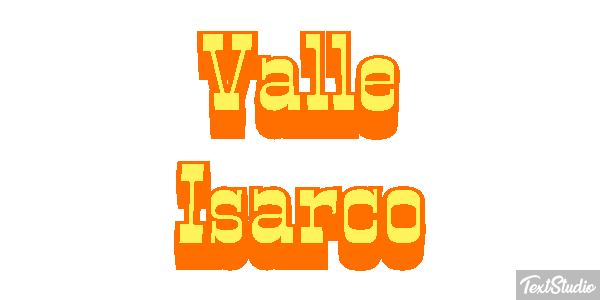 Valle Isarco Tekst effect