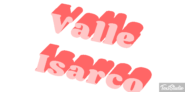 Valle Isarco Tekst effect