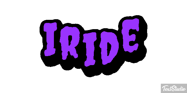 Iride Text effect