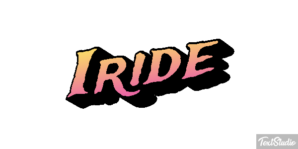 Iride Text effect