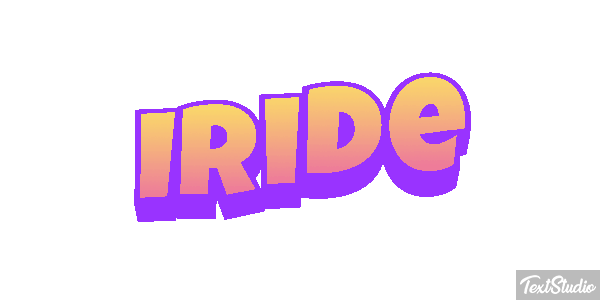 Iride Text effect