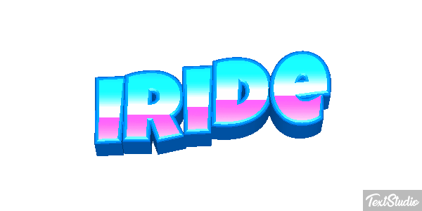 Iride Text effect