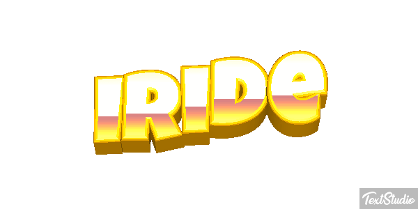 Iride Text effect