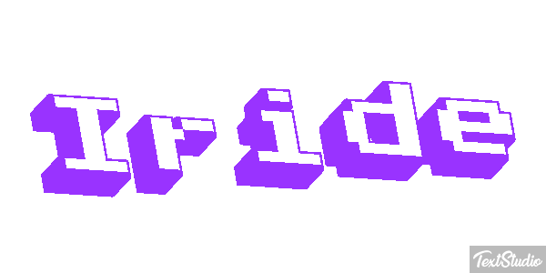 Iride Text effect