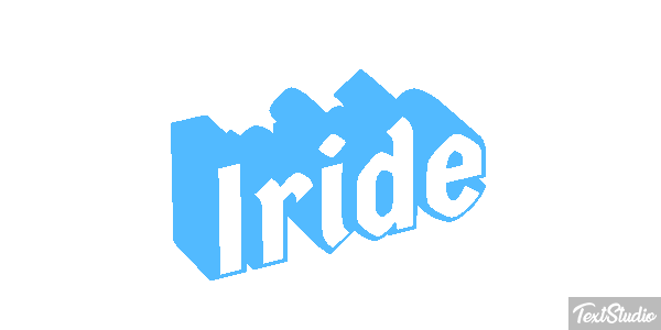 Iride Text effect