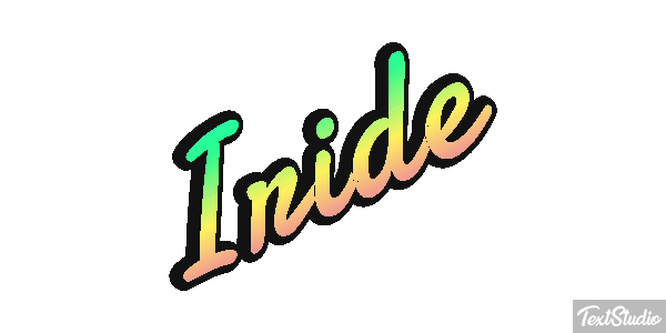 Iride Text effect