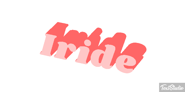 Iride Text effect