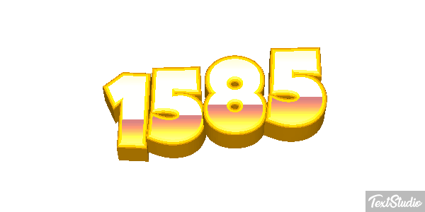 1585 Text effect