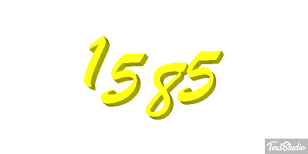 1585 Text effect