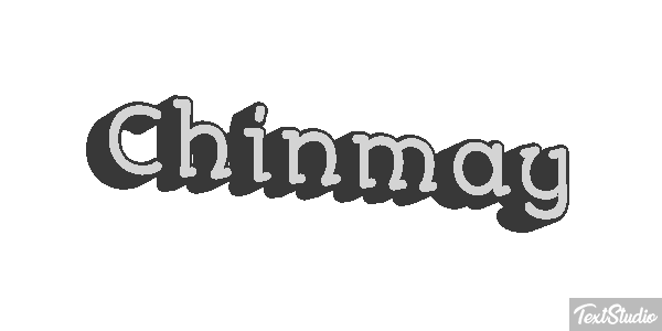 Chinmay Texteffekt
