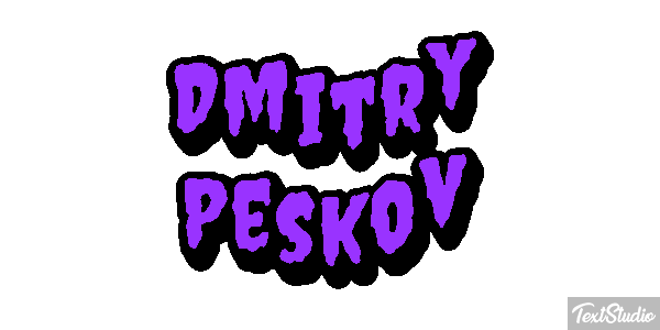 Dmitry Peskov Efeito do texto