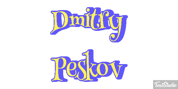 Dmitry Peskov Efeito do texto