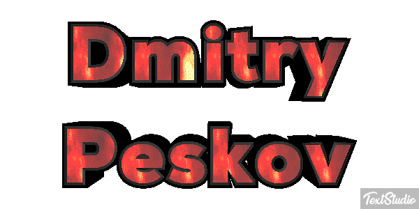 Dmitry Peskov Efeito do texto