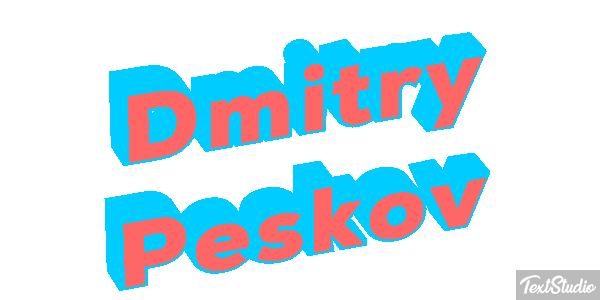 Dmitry Peskov Efeito do texto