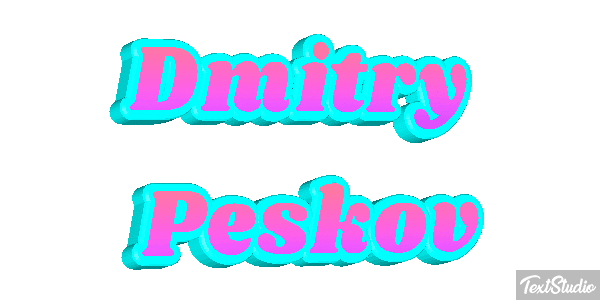 Dmitry Peskov Efeito do texto