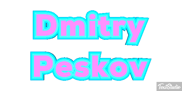 Dmitry Peskov Efeito do texto