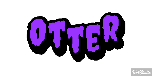 Otter Efekt tekstowy