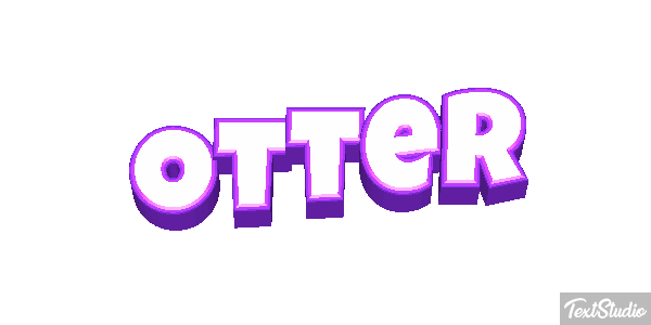 Otter Efekt tekstowy