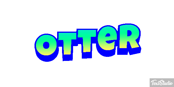 Otter Efekt tekstowy