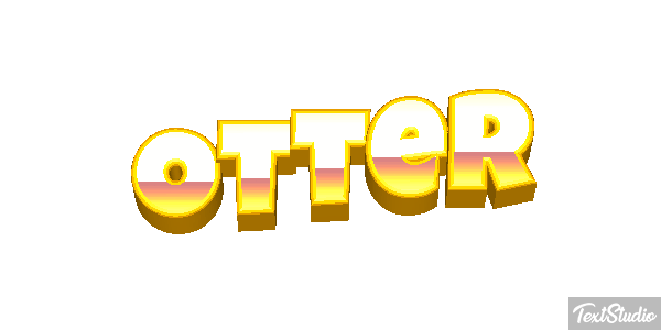 Otter Efekt tekstowy