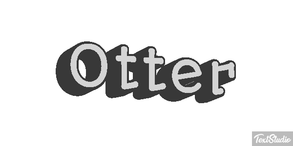 Otter Efekt tekstowy