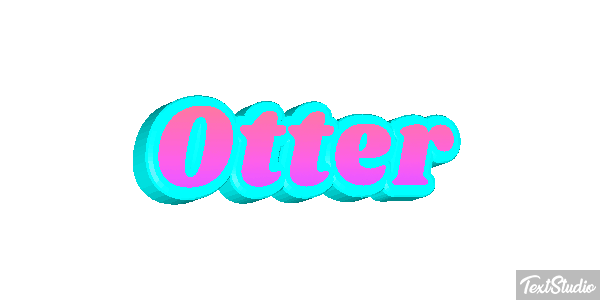 Otter Efekt tekstowy