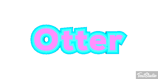 Otter Efekt tekstowy