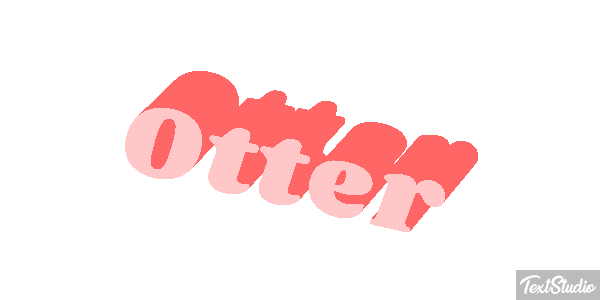 Otter Efekt tekstowy