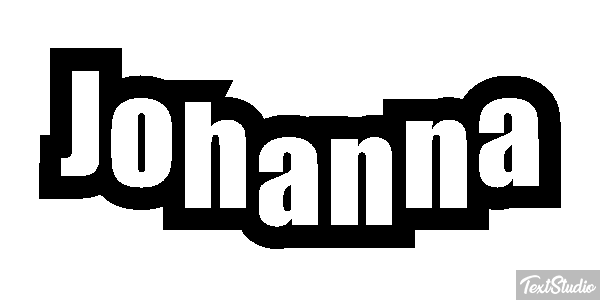 Johanna Text effect