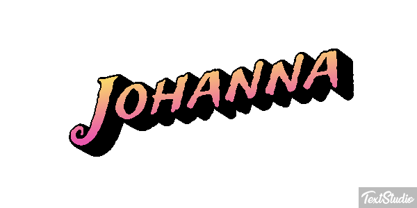 Johanna Text effect