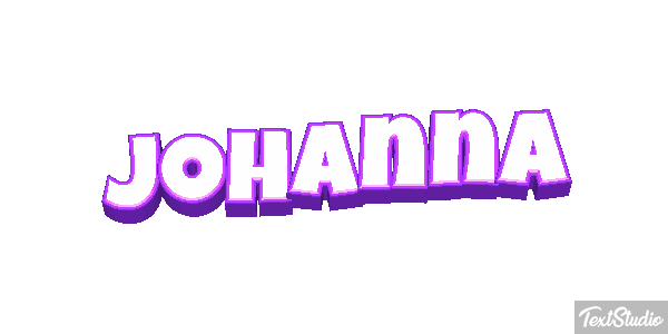 Johanna Text effect
