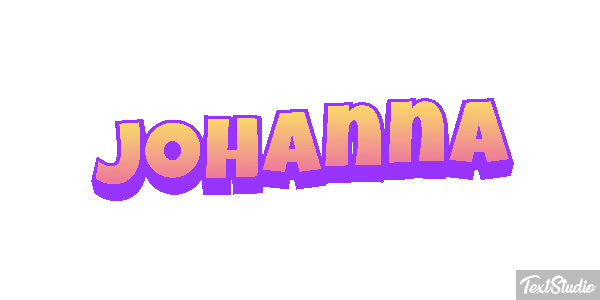 Johanna Text effect