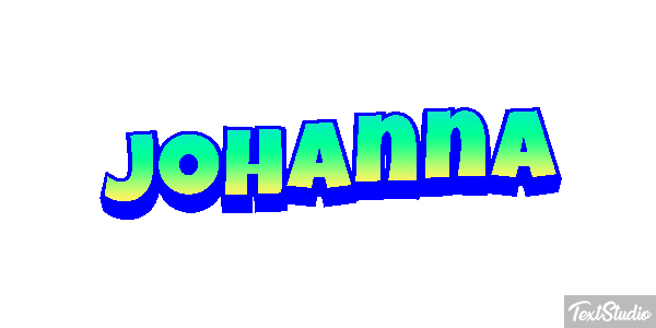 Johanna Text effect