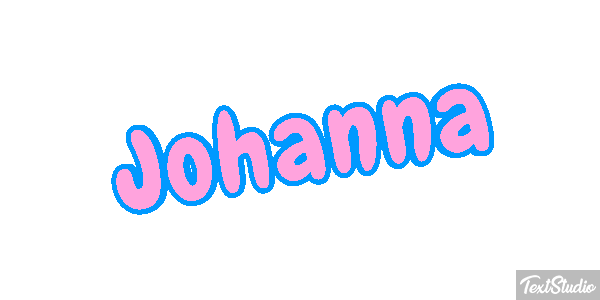 Johanna Text effect
