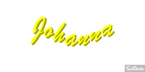 Johanna Text effect