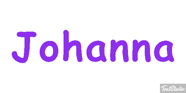 Johanna Text effect