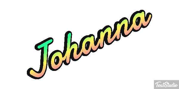 Johanna Text effect