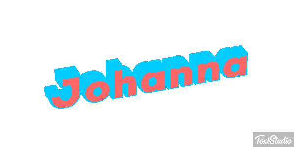 Johanna Text effect