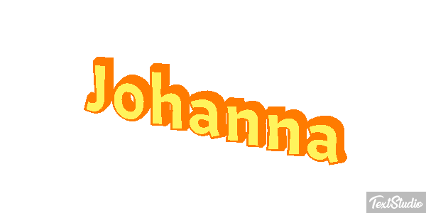 Johanna Text effect