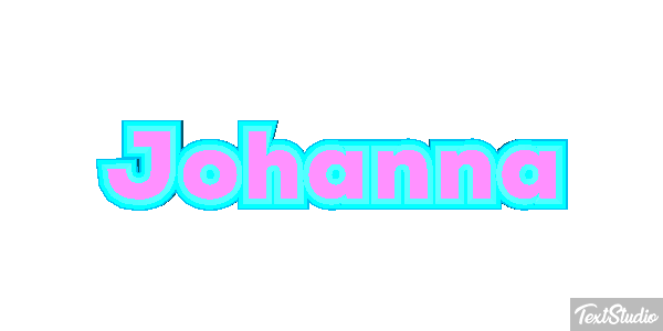 Johanna Text effect