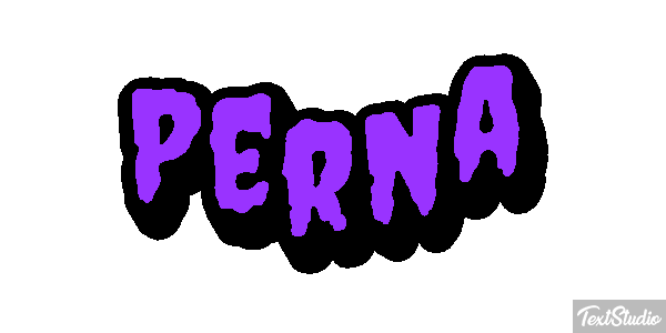 Perna Efeito do texto